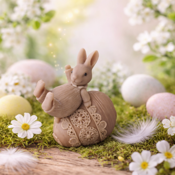 Silikonski kalup za svijeće - jaje 